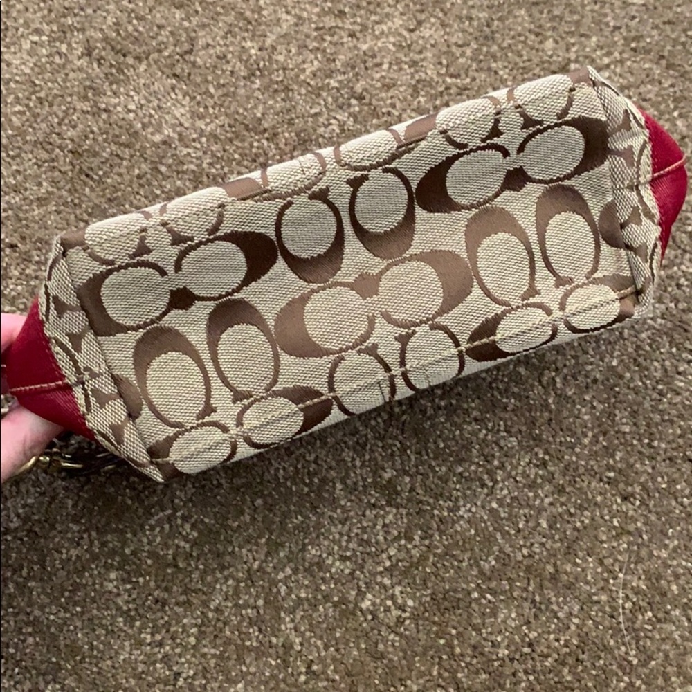 Vintage Coach Signature Demi Baguette Pouch #40024 - Y2K Monogram - Picture 5 of 5